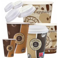 Kaffeebecher / Deckel